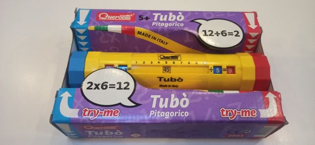 Quercetti Tuba Do Nauki Tabliczki Mnożenia Tubo Pitagorico