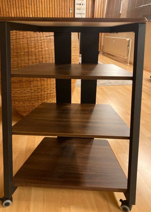 Szafka Hi -FI drewniane polki