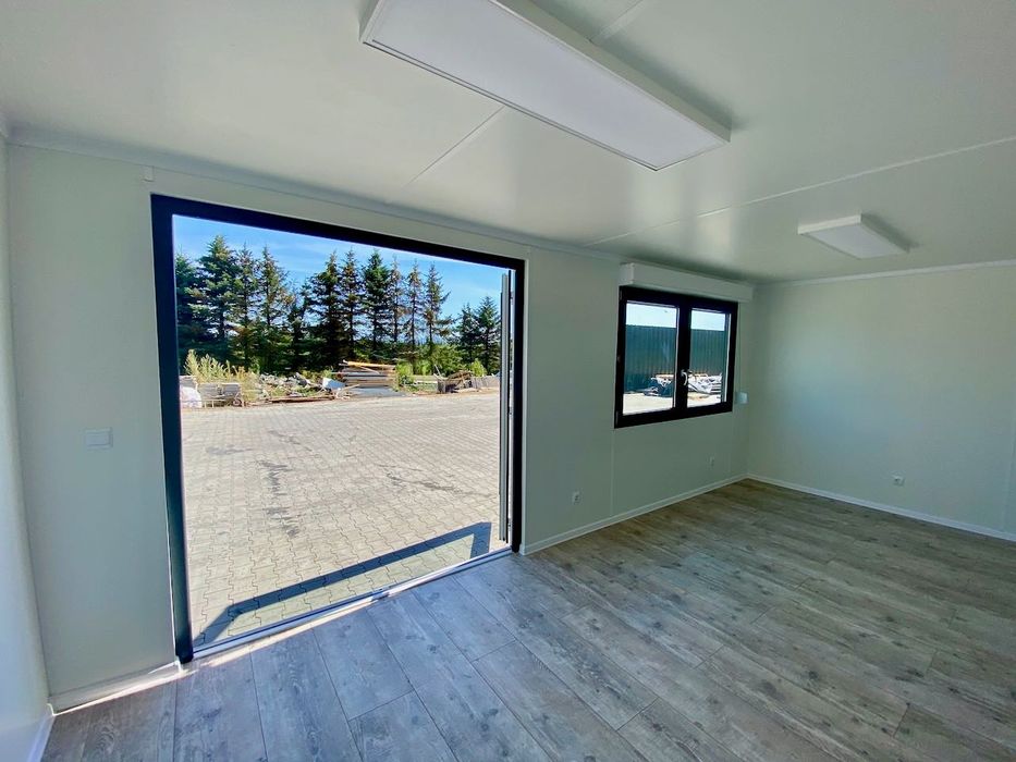 Kontener biurowy budowlany mieszkalny 6x3 - Produkcja na Zamówienie