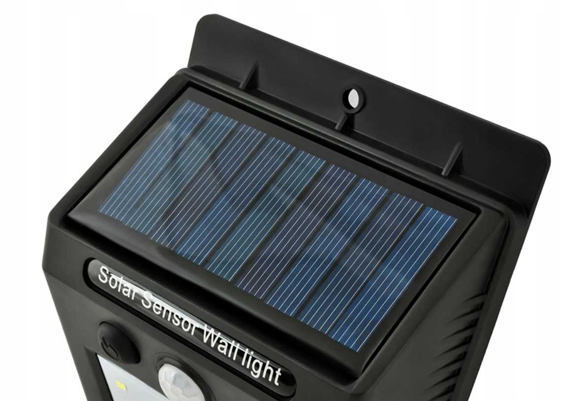 LAMPA SOLARNA z czujnikiem RUCHU i ZMIERZCHU 2 sztuki 20led k