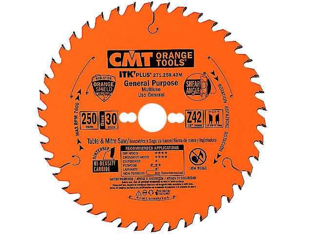 CMT 271.250.42M Tarcza Piła Widiowa do cięcia drewna 250x30 Z42