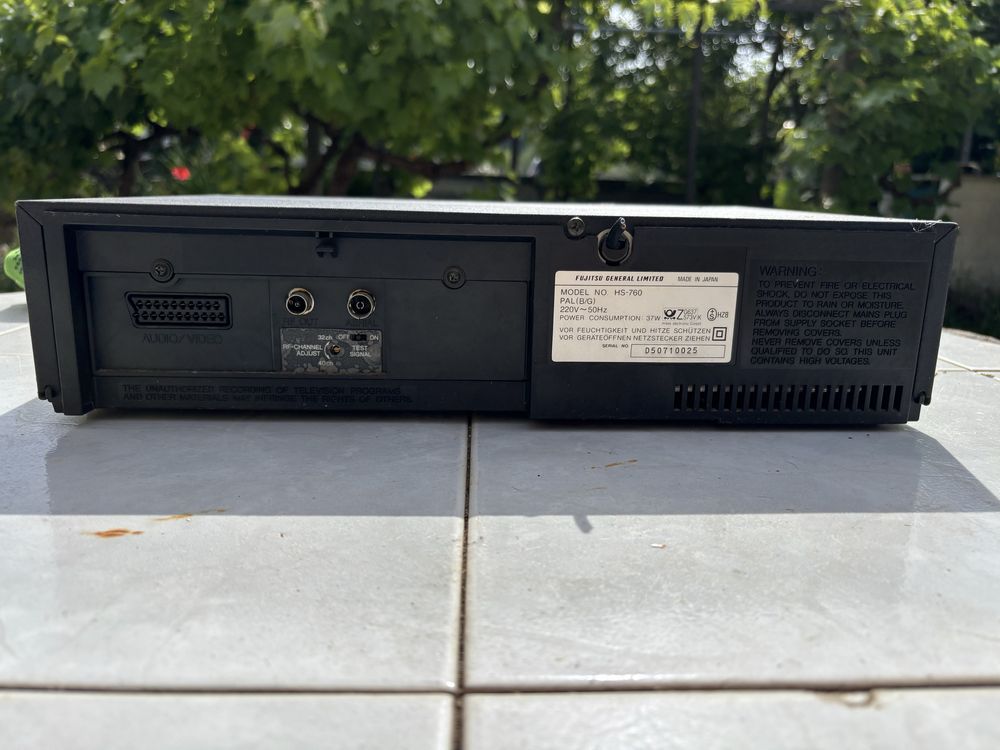Leitor de VHS Fujitsu