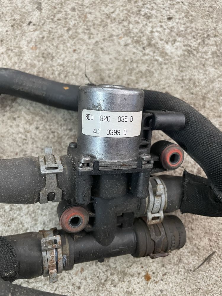 Elektrozawor audi a6c6  zawor nagrzewnicy 8e0.820.035b audi s4 b7