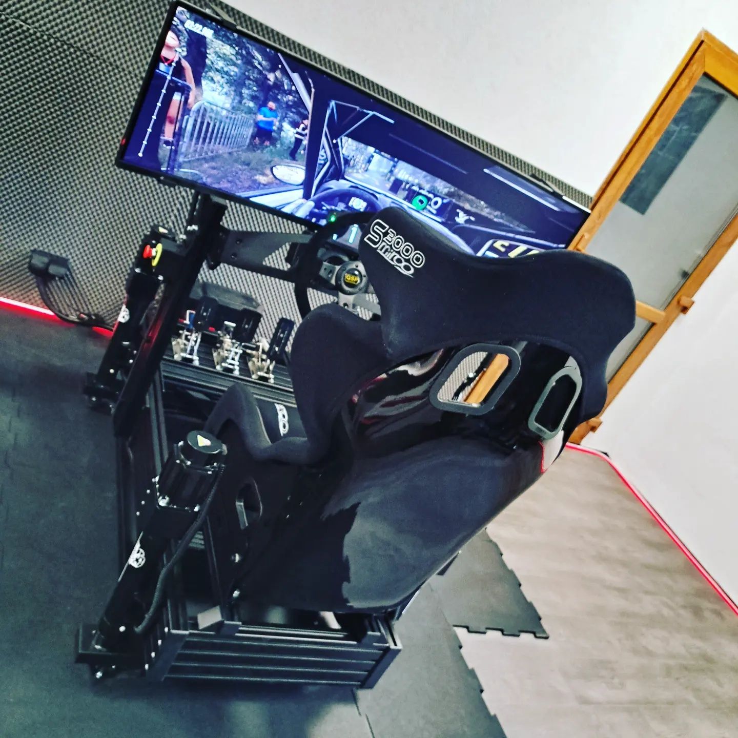 Profesjonalny symulator rajdowy 4 dof ruchomy simcube