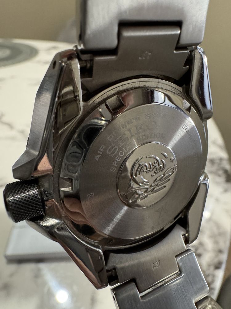 Relogio seiko samurai save the ocean