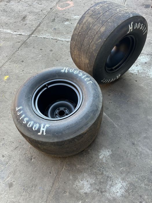 Гума з дисками для драгрейсінгу Hoosier Quick Time Pro 31-18.50-15TL