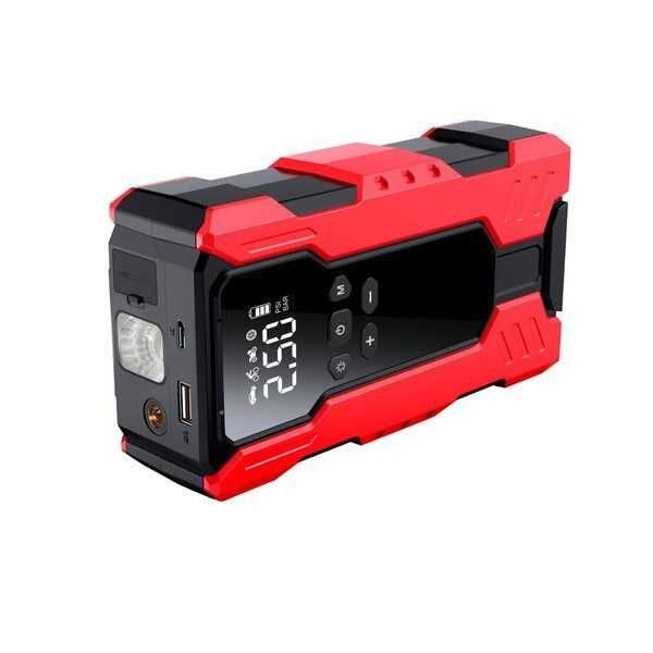 Пуско-зарядное устройство Бустер с компрессором Redline 39800mAh,1800A