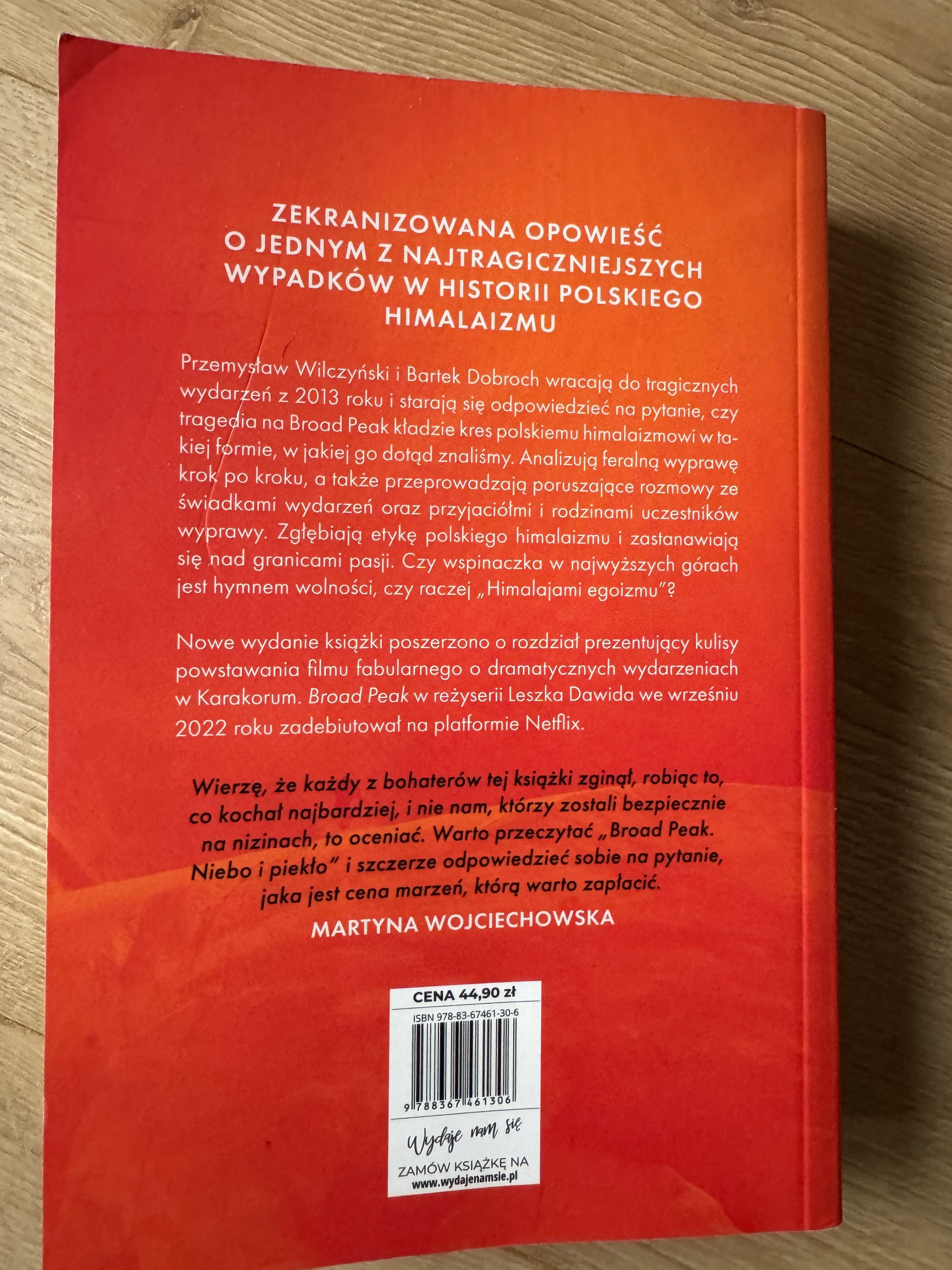 „Broad Peak. Niebo i piekło” B. Dobroch i P. Wilczyński