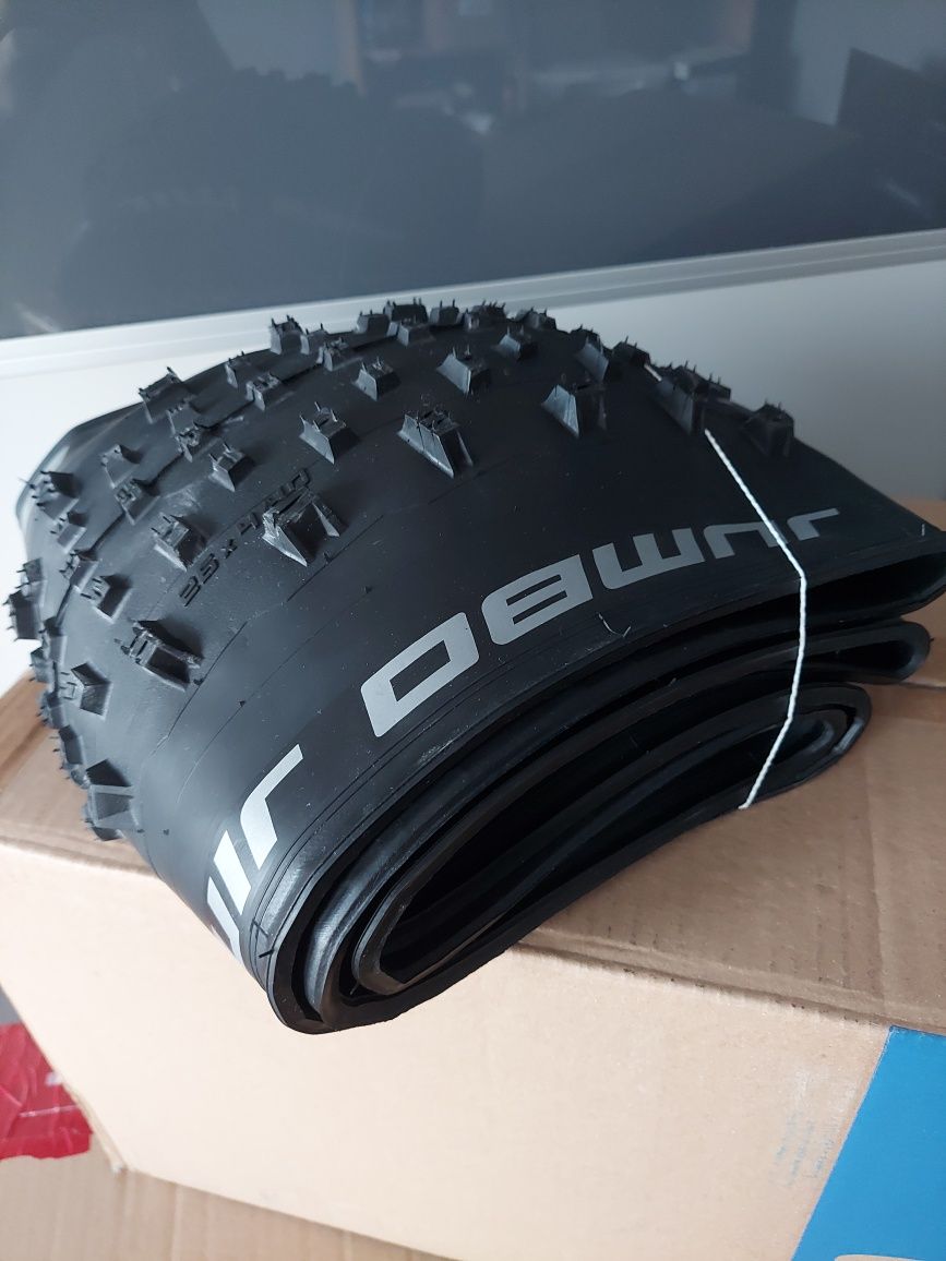 Nowe dwie  opony do Fatbike SCHWALBE Jumbo Jim 26x 4.4 zwijane addix