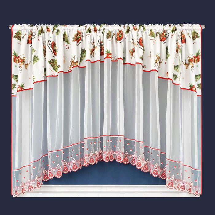 ‼️SUPER CENA ‼️Gotowa firana na święta