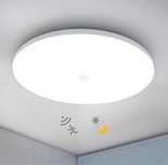 Lampa sufitowaLED Combuh z czujnikiem ruchu 6500K Zimna biel 18W Ø30CM
