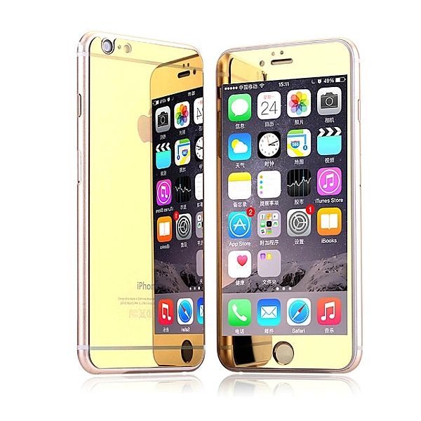 Iphone 6 / 6s Plus + Mirror Szkło Hartowane 3d Na Cały Ekran Przód + T