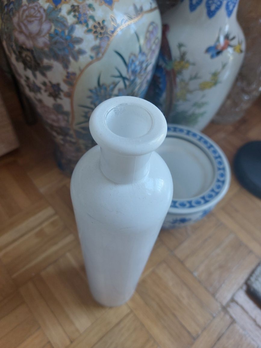 Wazon butelka szklana 34cm