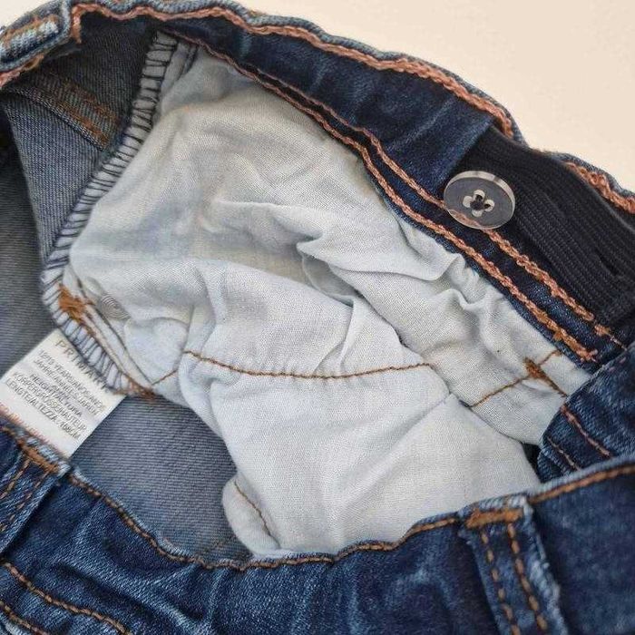 Джинсы скинни мальчику синие primark 152-158