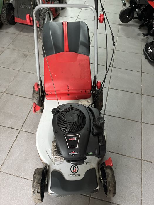 Maquinha de cortar relva a gasolina lamina de 46 cm