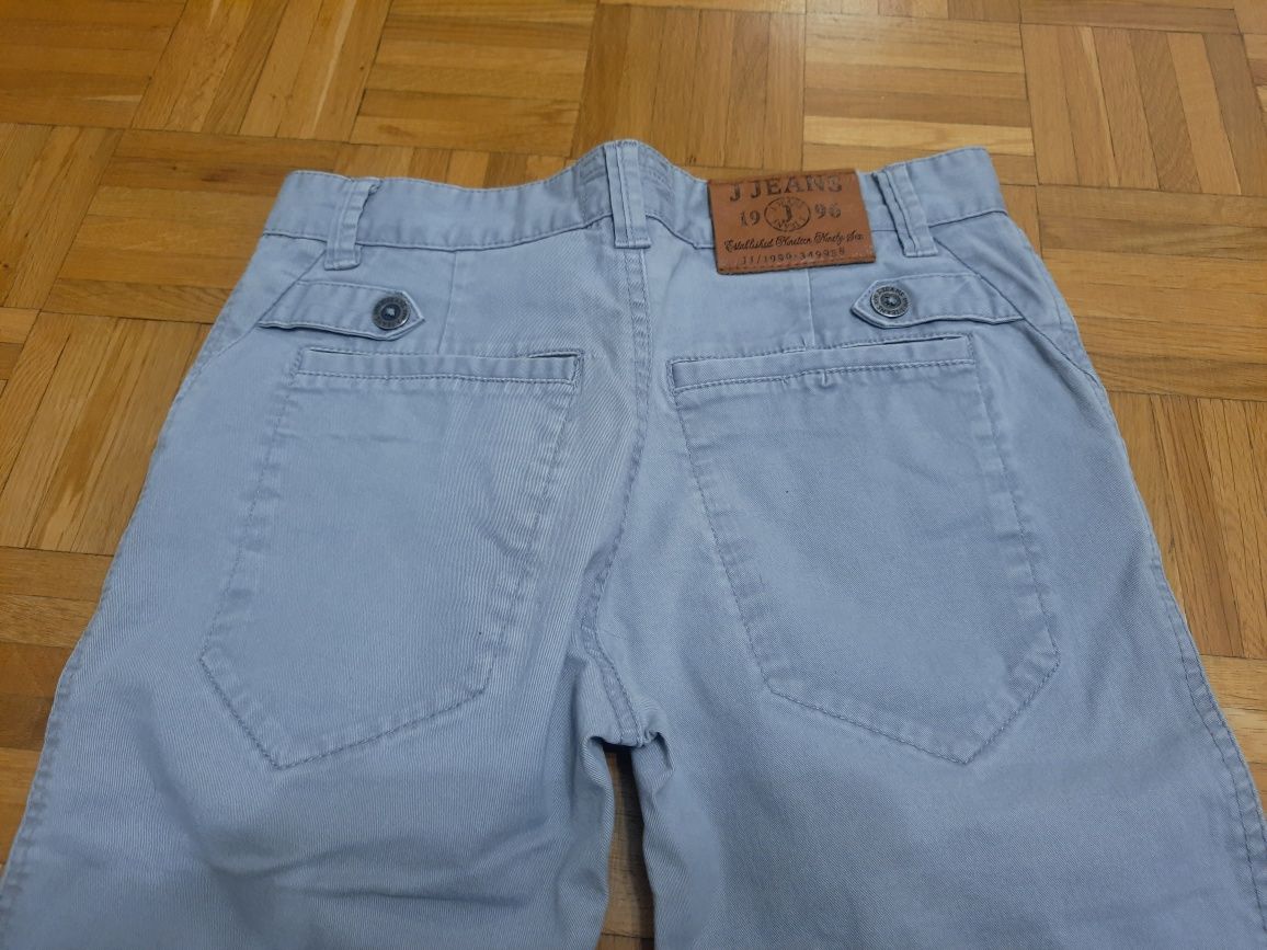 Spodnie jeans roz. 152 szare roz. 12 lat