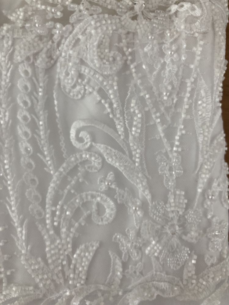 Śniezno biała suknia ślubna