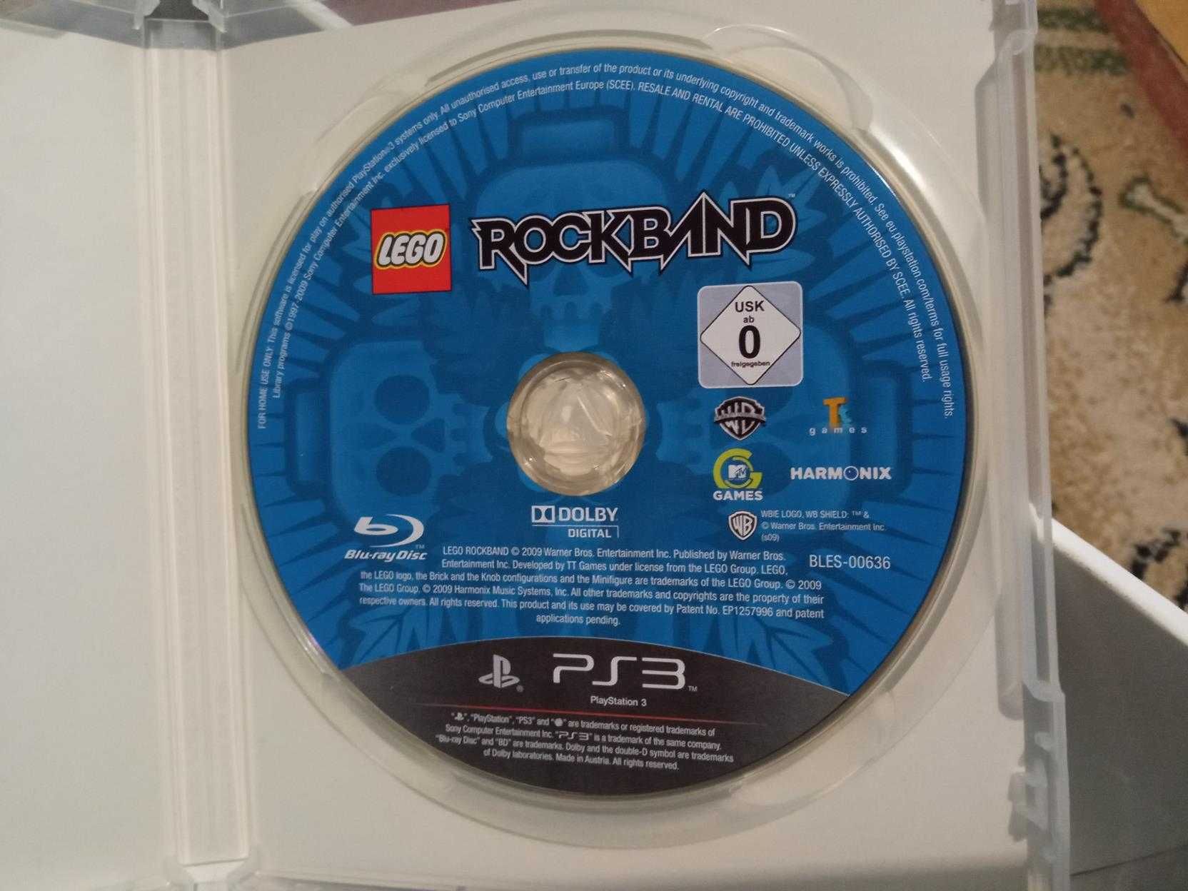 Gra LEGO ROCK BAND PS3 rockband muzyczna humorystyczna dla dzieci