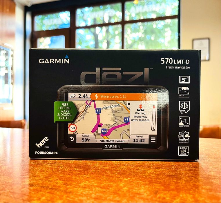 Nawigacja Garmin DEZL 570LMT-D