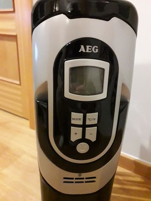 Aquecedor AEG de 2000W com avaria