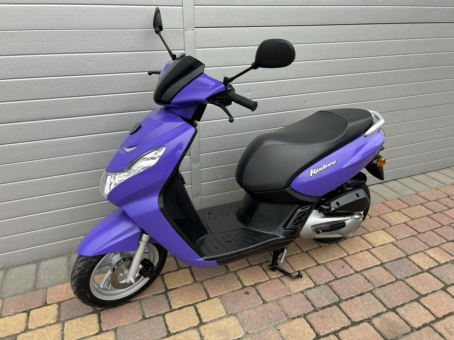 Peugeot Kisbee 50 4T 2024r Jak nowy! Fioletowy streetzone kisbee 50
