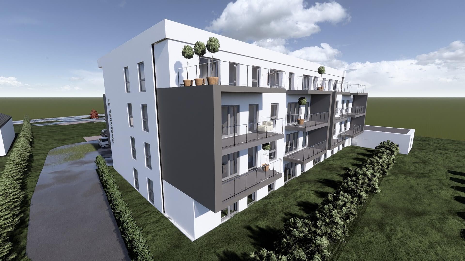Nowe mieszkania w Chełmcu – Osiedle Chełmiec Park