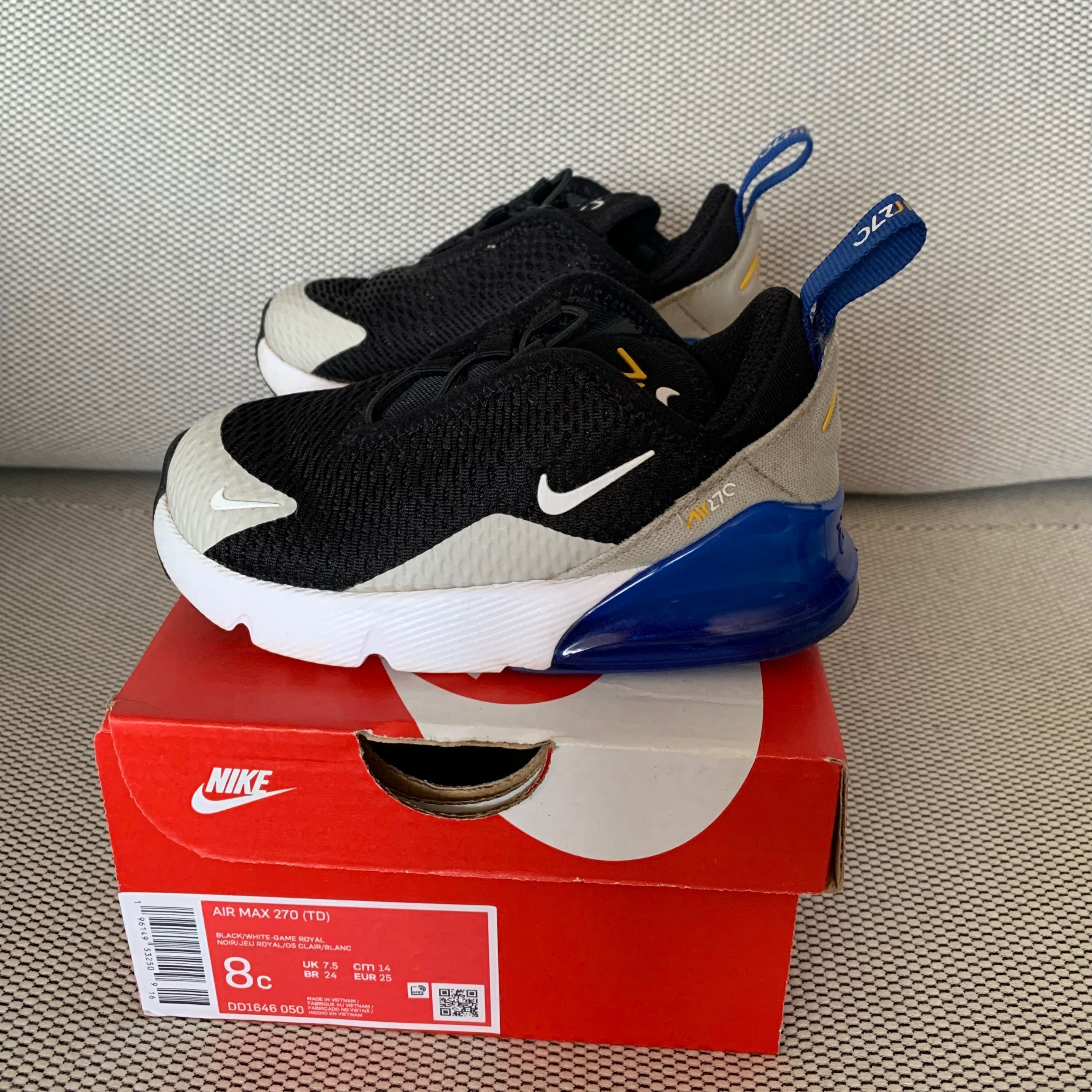 Buty sportowe adidasy NIKE Air Max 270 rozmiar 25