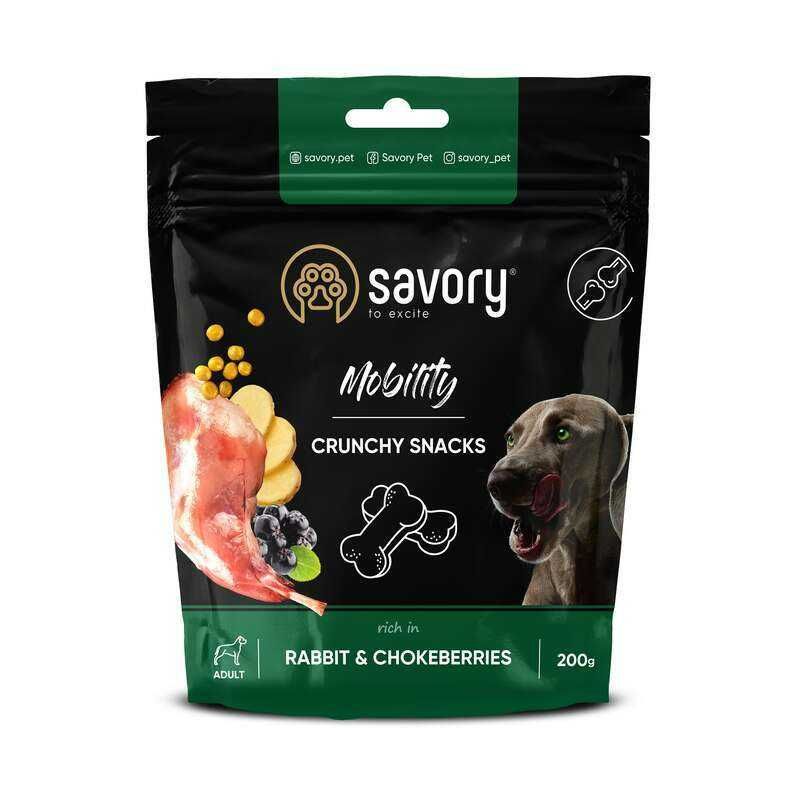 Ласощі SAVORY 400 грам для собак. 6 Видів Хрумкі та М'які