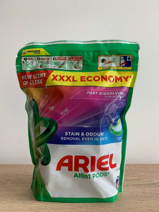 Капсули Ariel color 50 шт. Оригінал