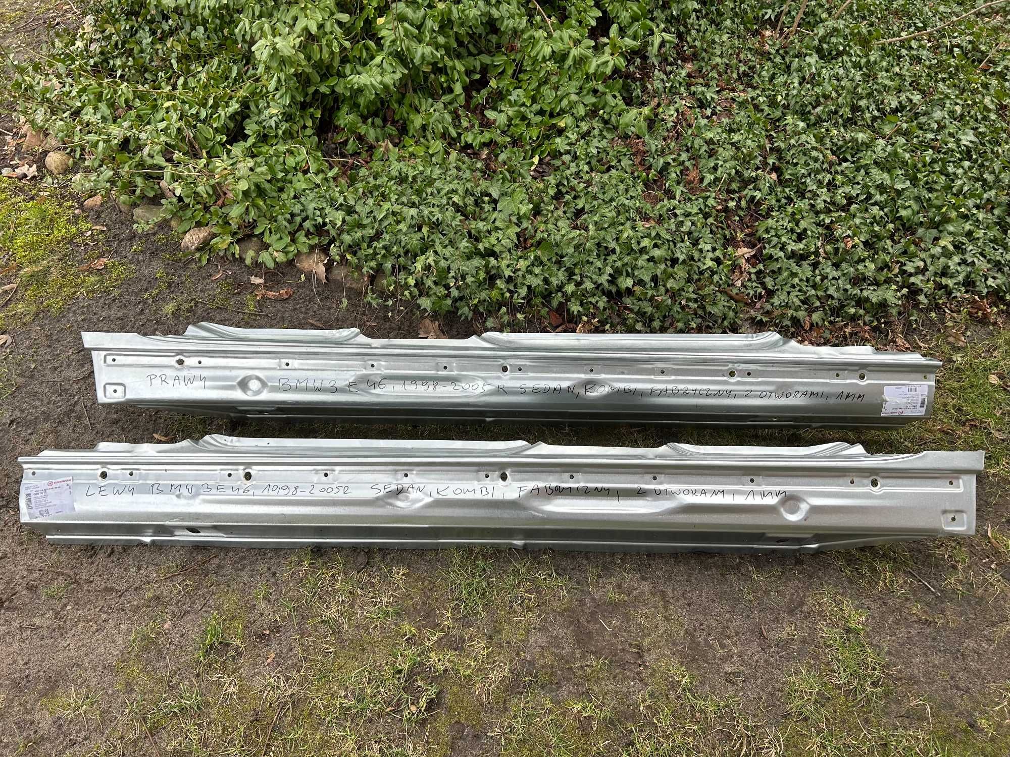 Próg Lewy + Prawy BMW 3 / E46 Sedan Kombi Fabrycznie Nowe 1MM