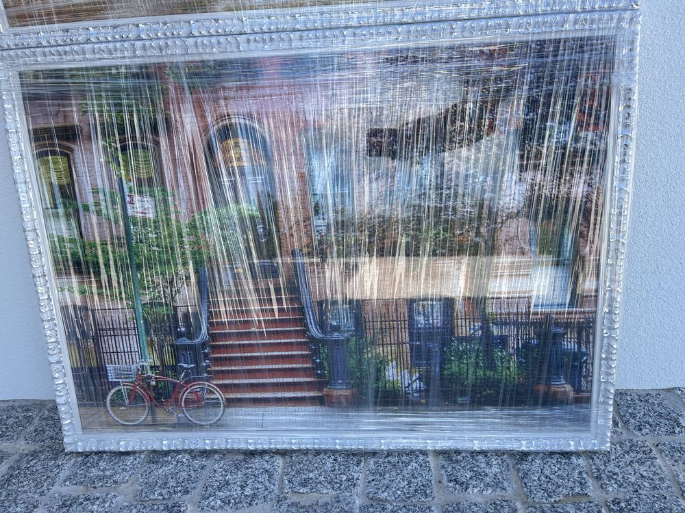 Quadro decorativo feito com puzzle