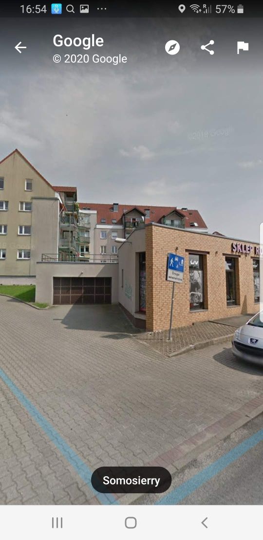 Garaż murowany Somosjery Witkiewicza Pogodno