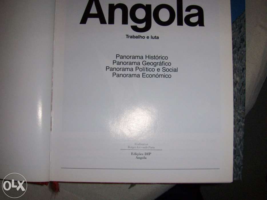 Angola - trabalho e luta - edição dip - angola 1985