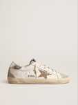 Жіночі кеди Golden Goose із золотою зіркою та замшевими вставками