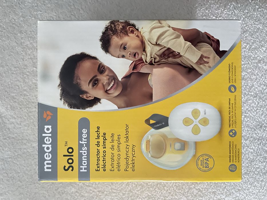 bomba de tirar leite medela solo hands free