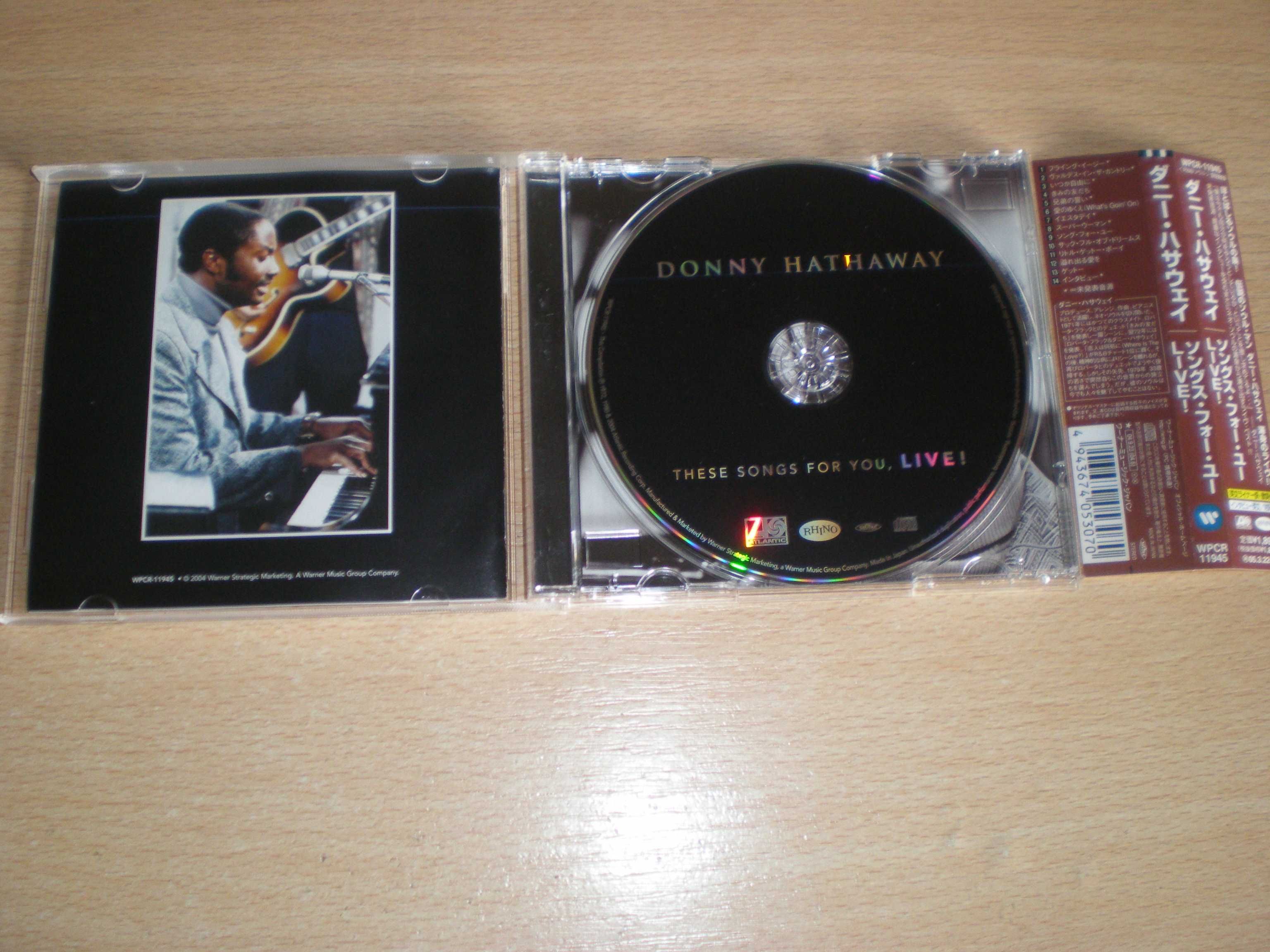 Guns n`Roses - Otis Redding - Donny Hathaway - Japão - CD