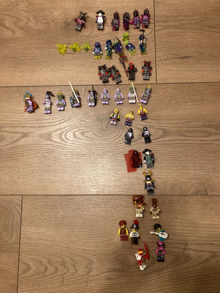 Lego ninjago rzadkie figurki!!!