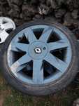 Jantes aluminio renault de 17 pol