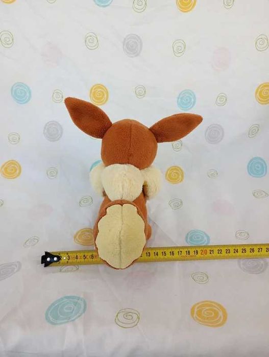 Pokemon peluche autêntico eevee da marca tomy