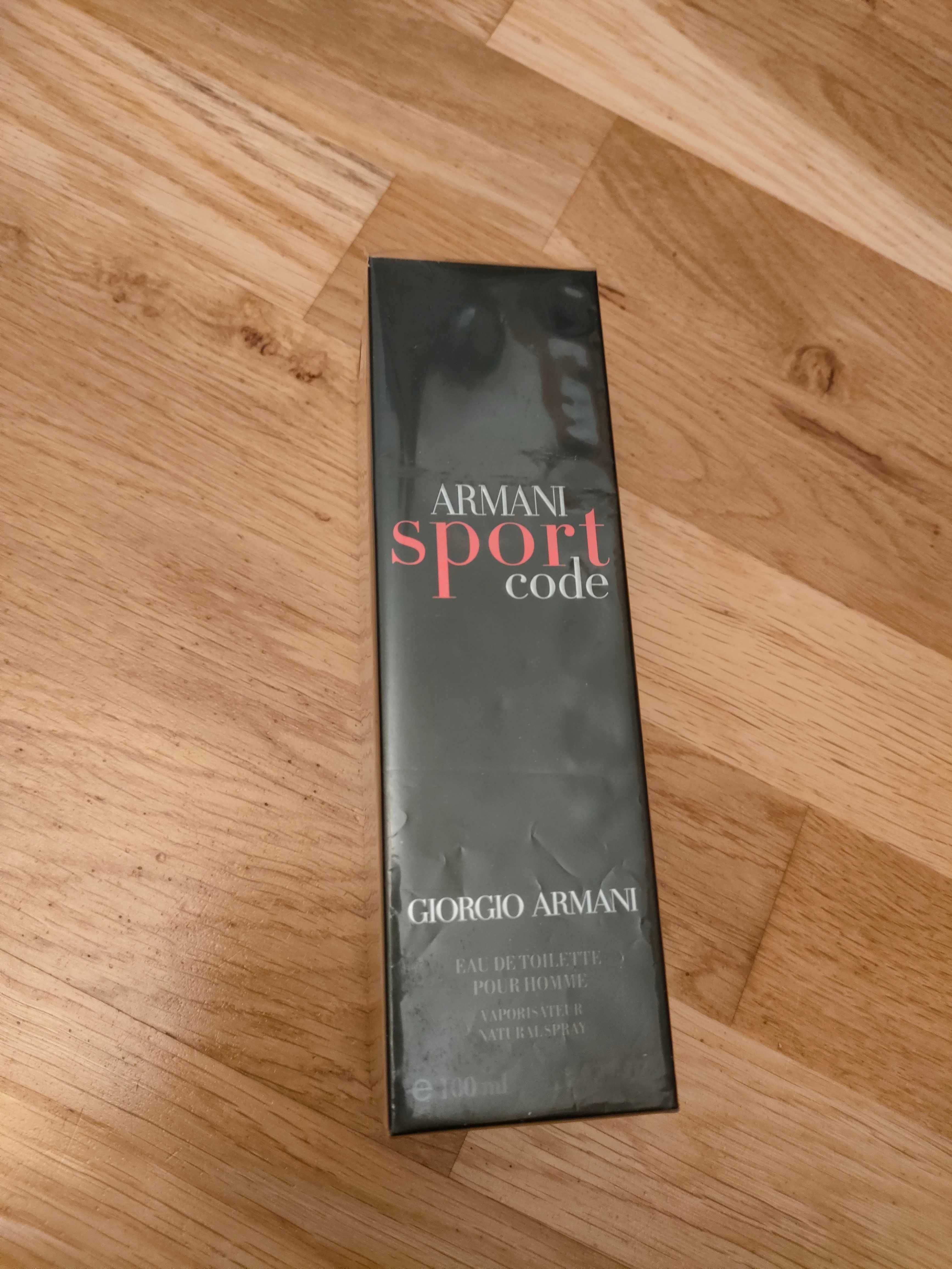 Giorgio Armani sport code unikat