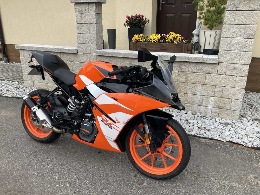 KTM rc 125 zadbany serwisowany