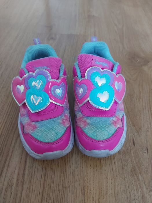 Adidasy dziewczęce świecące