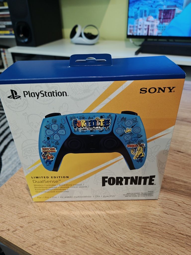 Pad bezprzewodowy DualSense Sony PlayStation 5 edycja Fortnite