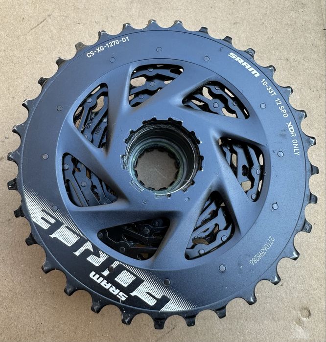 Kaseta Sram Force AXS XG-1270 / 10-33T XDR 12s