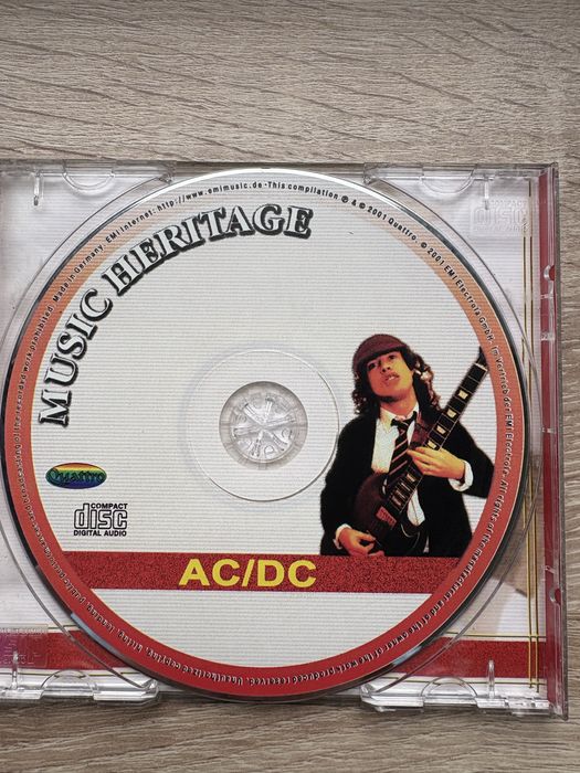 AC/DC компакт диск - кращі пісні. Made in Europe