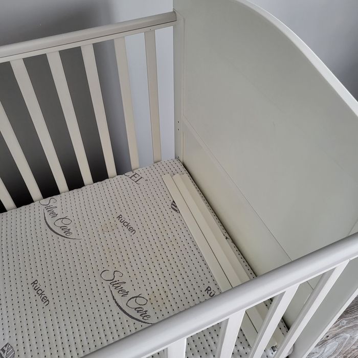 łóżeczko niemowlęce/dziecięce 2w1 Woodies Hampton Cot Będzie 140x70