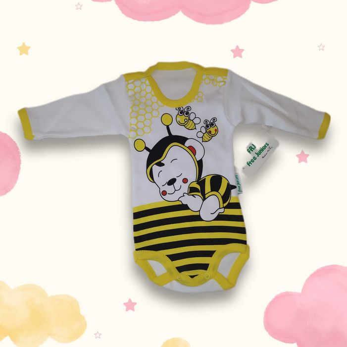 Nowe body niemowlęce PSZCZÓŁKA rozm.68