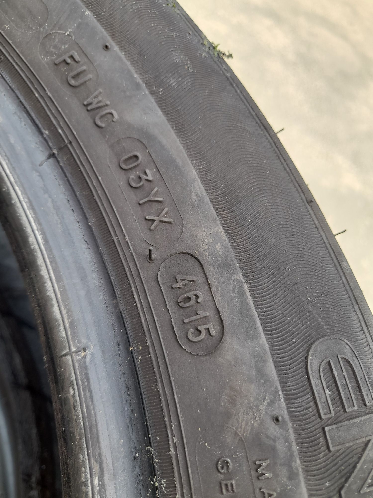 Opony używane 205/55/16 michelin 2x6.5 mm