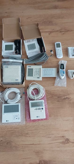Piloty przewodowe i bezprzewodowe do klimatyzatorów- 89 zł