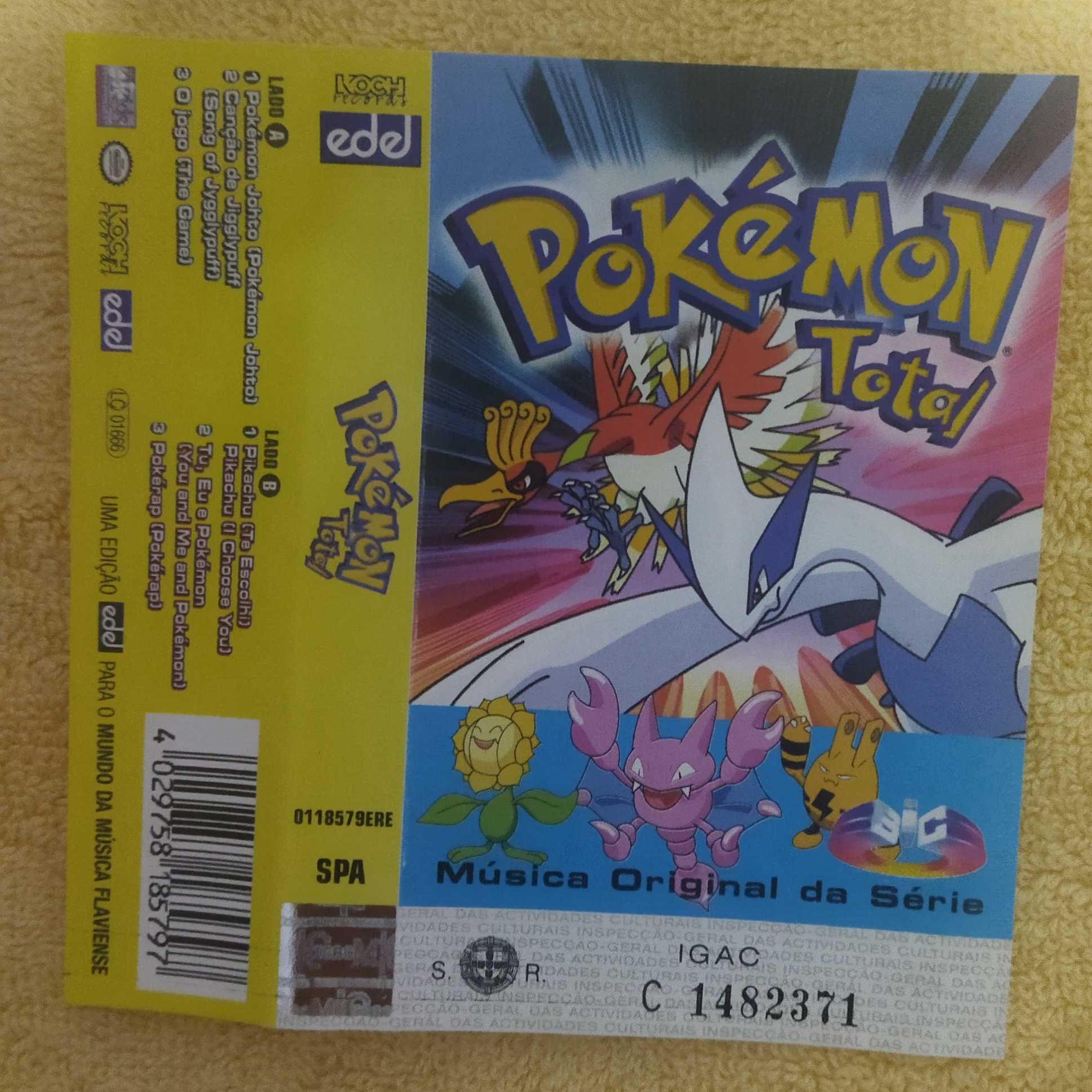 K7 - Pokemon - Musicas da Série